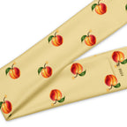 Slop Cannon Hot Piece Headband — Butter — print and seam detail; one straight headband; printed straight polyester/elastane band; supplier digital mockup.