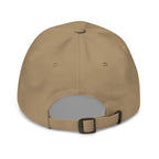 Hot Piece — Khaki — full back with no added design embroidery; Yupoong 6245CM Khaki; supplier digital mockup.