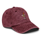 Dirty Habits — Maroon — three-quarter cap view with plain sides; Otto Cap 18-1248 Maroon; supplier digital mockup.