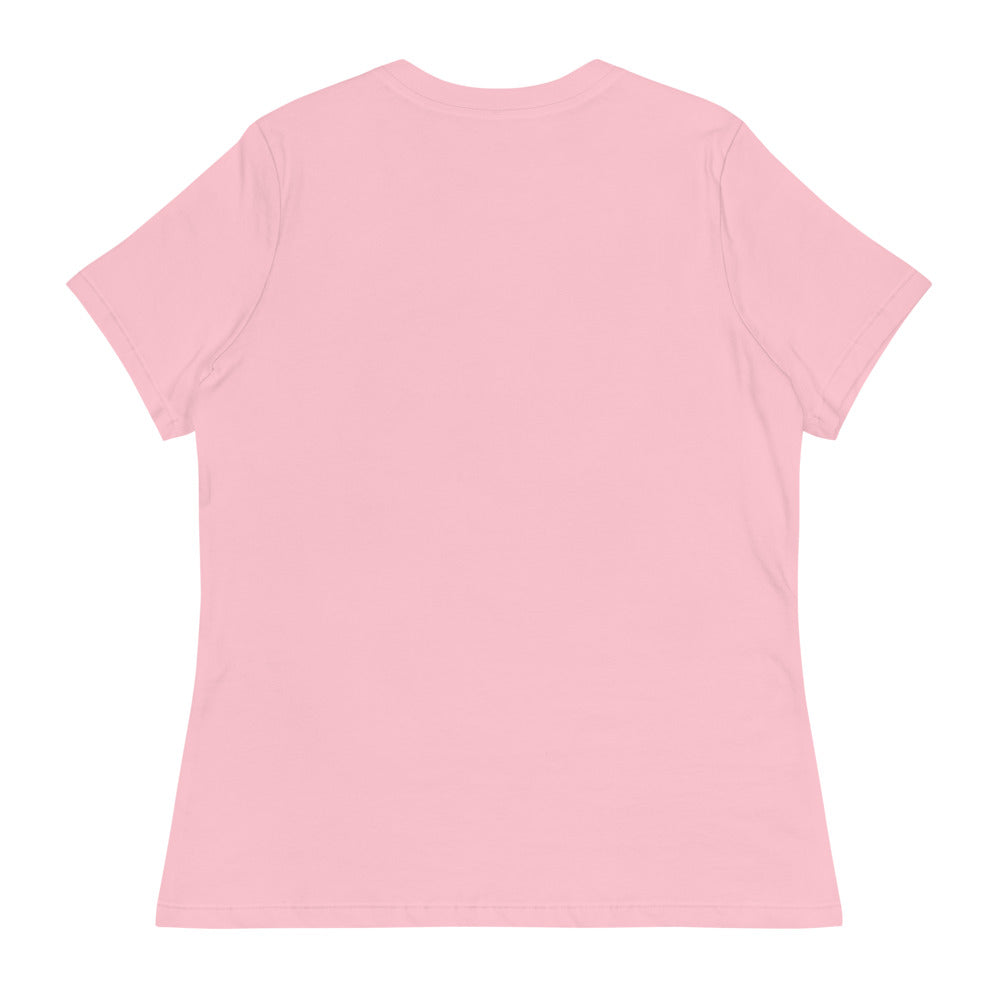 Precious Cargo — Pink — full back; no rear print; Bella + Canvas 6400 Pink; supplier digital mockup.