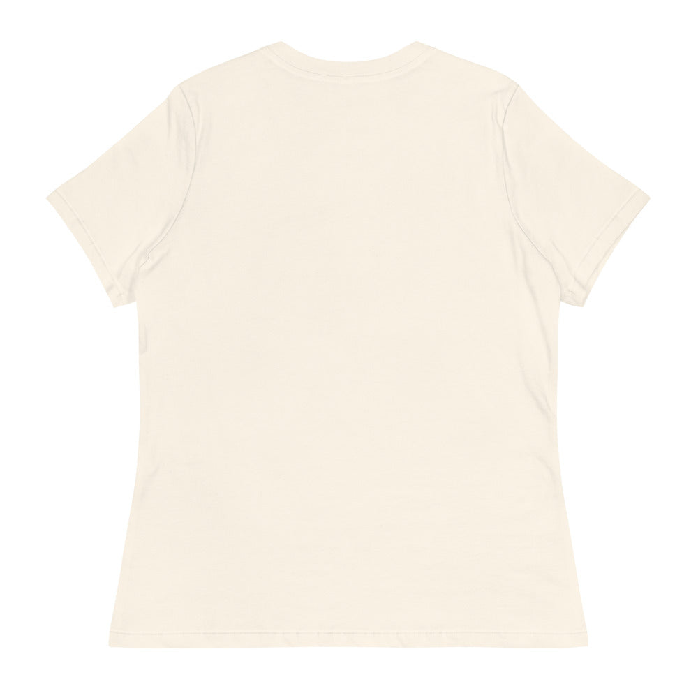 Bad Influence — Natural — full back; no rear print; Bella + Canvas 6400 Natural; supplier digital mockup.