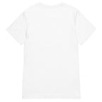 Bite Me women's tee — White — plain back with no rear print; Women's Basic Softstyle T-Shirt | Gildan 64000L White; supplier digital mockup.