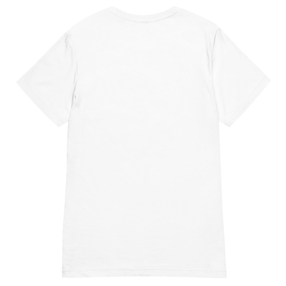 Bite Me women's tee — White — plain back with no rear print; Women's Basic Softstyle T-Shirt | Gildan 64000L White; supplier digital mockup.