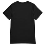 Loaded women's tee — Black — plain back with no rear print; Women's Basic Softstyle T-Shirt | Gildan 64000L Black; supplier digital mockup.