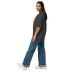 Wigette Star Shades Tee in Faded Black - women model left view