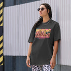 Wigette Triple Take Tee in Faded Black - women lifestyle model